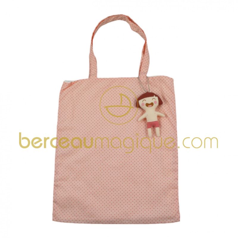 Sac ninon rose  Trousselier