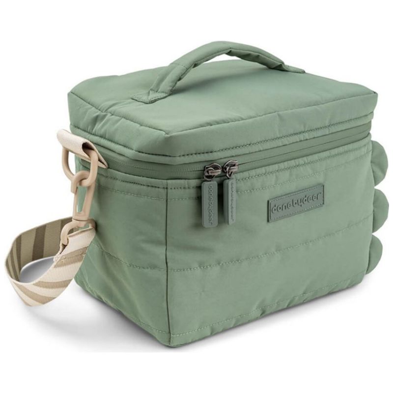 Sac isotherme matelassé Croco vert (6,2 L) Done by Deer Produit 1