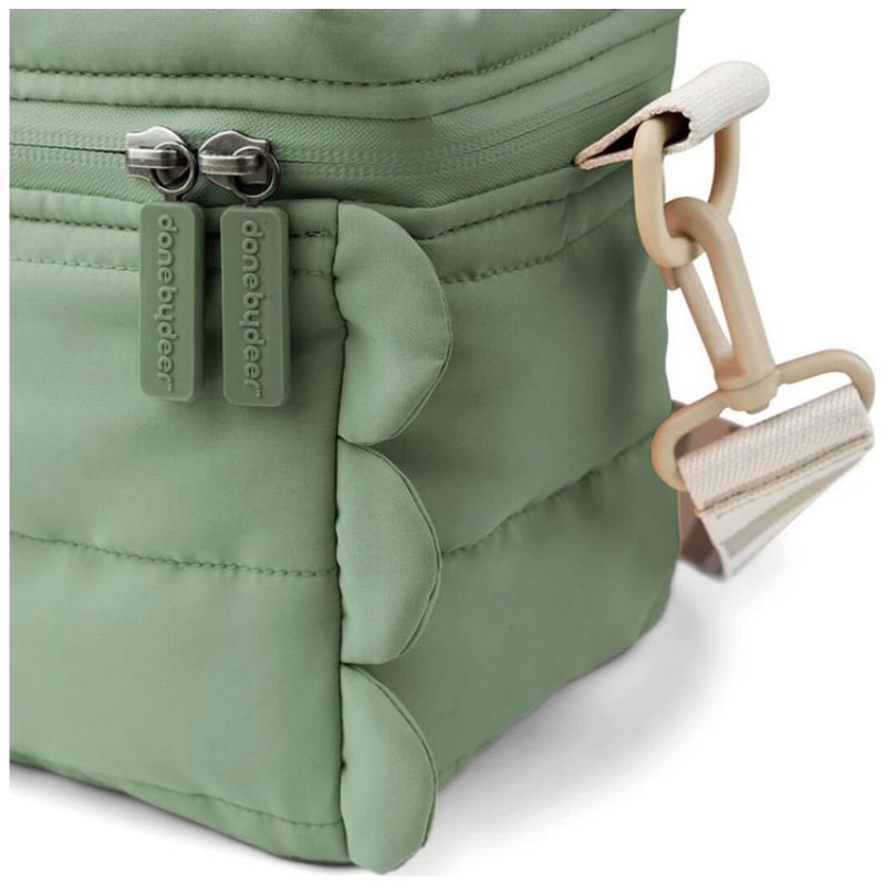 Sac isotherme matelassé Croco vert (6,2 L) Done by Deer Produit 3