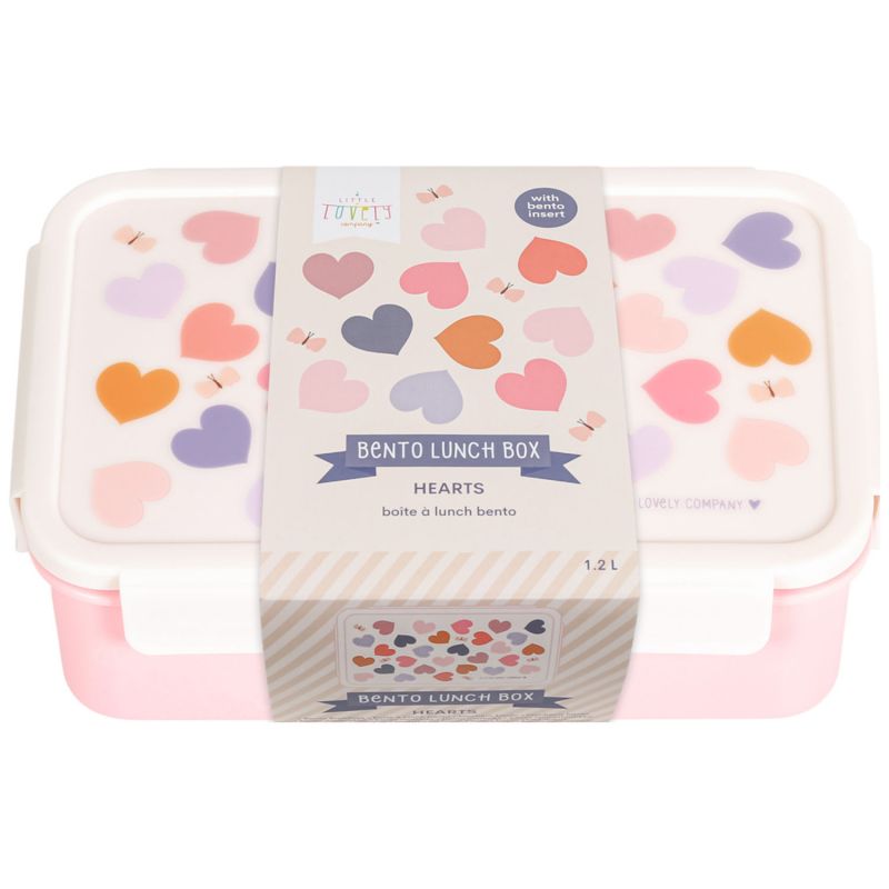 Lunch box Cœurs A Little Lovely Company Packaging 9