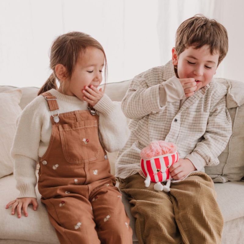 Petite Peluche Squishies Popcorn (19 cm) Besitos Ambiance 6