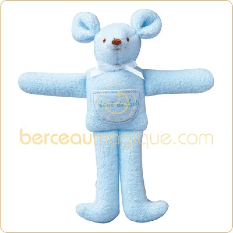 Souris ''dent de lait'' ciel (22 cm) Trousselier