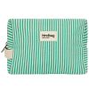Trousse de toilette Leon Rayures Fines Vert Hindbag Produit 1