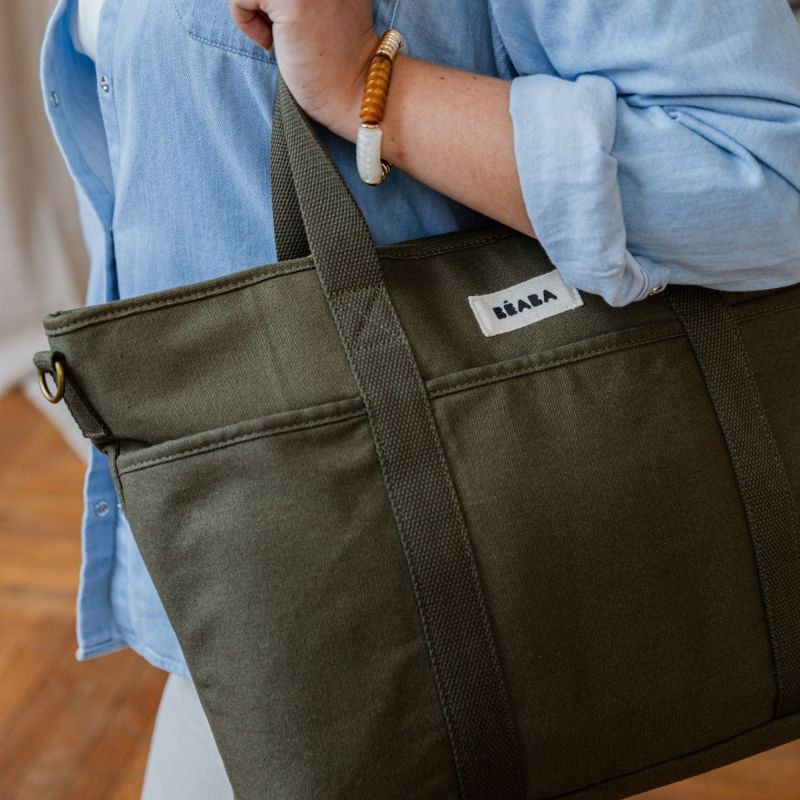 Sac à langer Madrid Kaki Béaba Ambiance 5