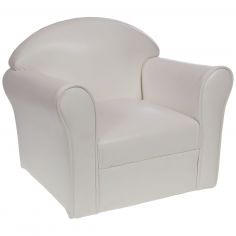 Fauteuil club enfant blanc - Amadeus Les Petits