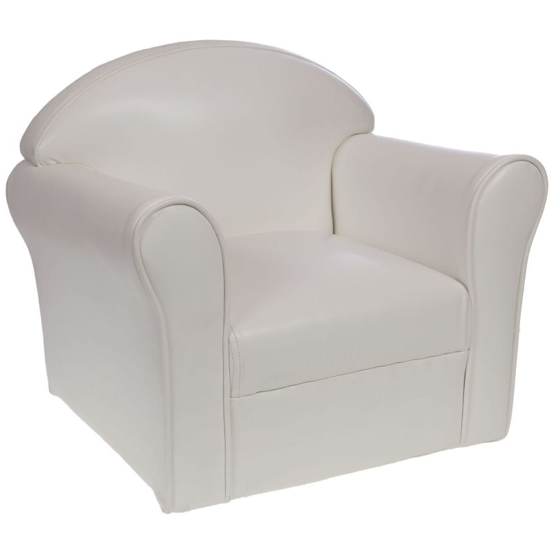 Fauteuil club enfant blanc Amadeus Les Petits Produit 1