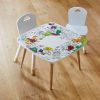 Pack table à colorier Coloritable + 2 Chaises Forêt DBKids Produit 1