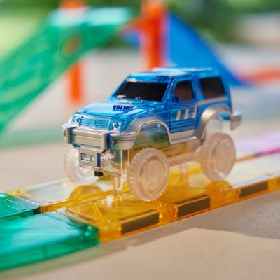 Voiture pour circuit magnétique Bleue