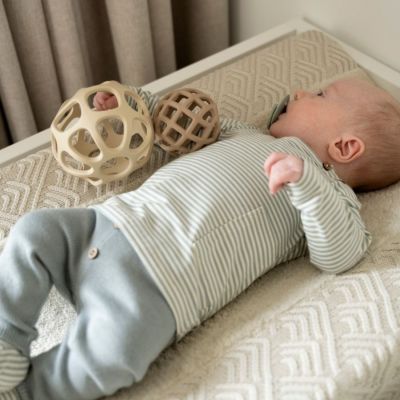 Housse de matelas à langer Sierra Warm Linen (45 x 70 cm)