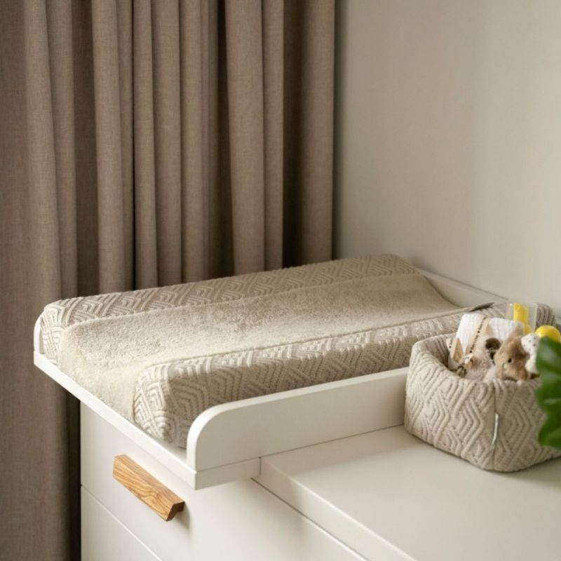 Housse de matelas à langer Sierra Warm Linen (45 x 70 cm) Baby's Only Ambiance 3