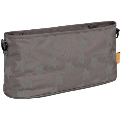 Sac à poussette étoiles ardoise Lässig