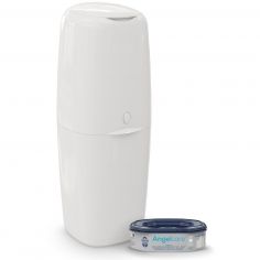 Poubelle à couches Classic XL avec 1 recharge - Reconditionné - Angelcare