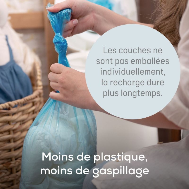 Poubelle à couches Classic XL avec 1 recharge - Reconditionné Angelcare Produit 8