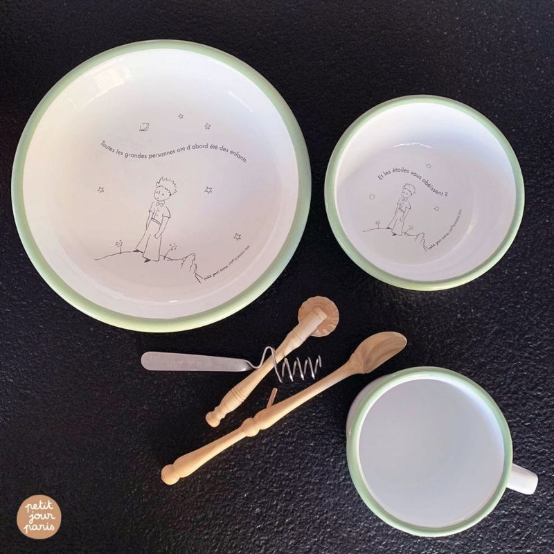 Assiette émail Le Petit Prince (21 cm) Petit Jour Paris Ambiance 4
