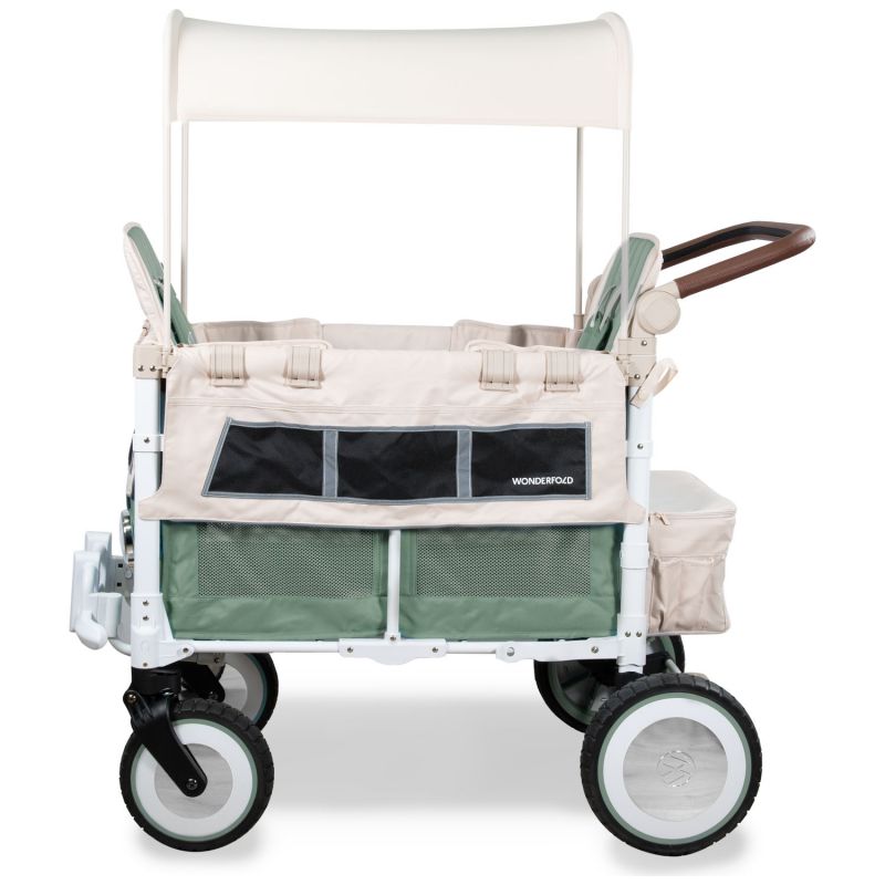 Chariot de transport enfant VW2 Volkswagen Sage Green (2 places) Wonderfold Produit 3