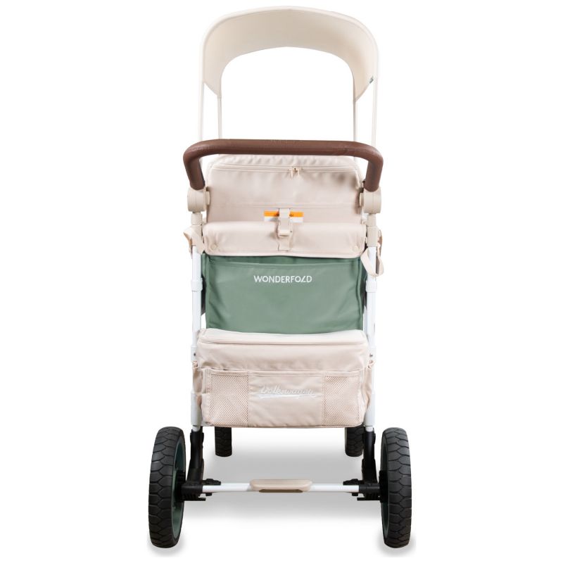 Chariot de transport enfant VW2 Volkswagen Sage Green (2 places) Wonderfold Produit 5