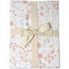 Drap housse en coton bio Yukari Peach (50 x 83 cm)  par Kadolis