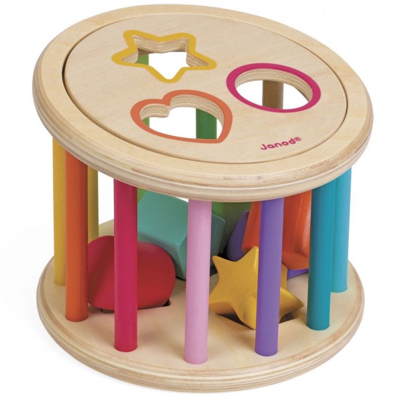 Boîte à formes Quizz des formes I wood (18 cm) Janod