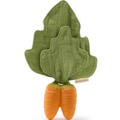Doudou de dentition 2 en 1 Cathy la carotte - Oli & Carol