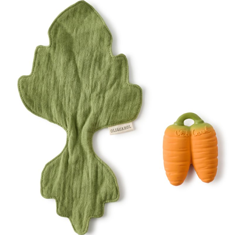 Doudou de dentition 2 en 1 Cathy la carotte Oli & Carol Produit 2