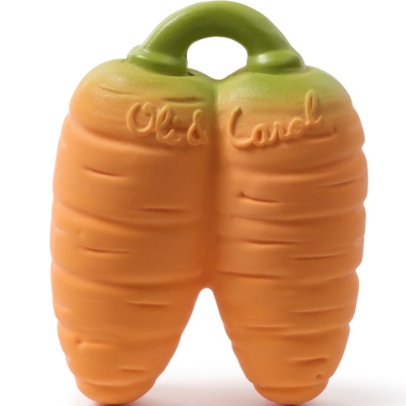 Doudou de dentition 2 en 1 Cathy la carotte Oli & Carol Produit 3