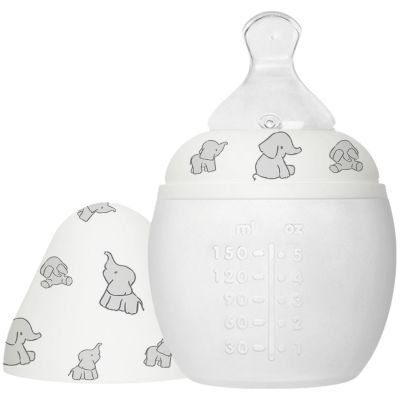 Biberon anti-colique en silicone Eléphant (150 ml) Elhée