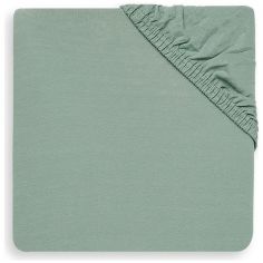 Drap housse en jersey Ash Green (60 x 120 cm) - Jollein