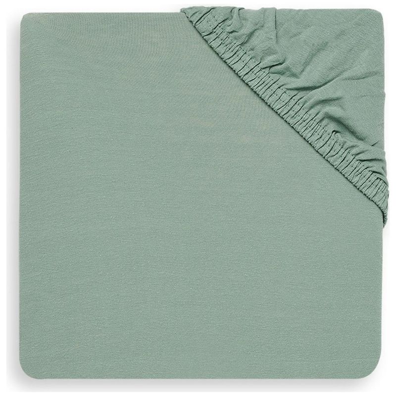 Drap housse en jersey Ash Green (60 x 120 cm) Jollein Produit 1