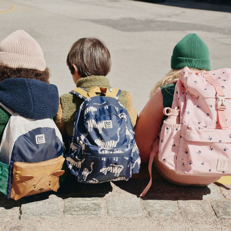 Sac à dos Andreas Bear Classic Navy Multi Mix Liewood Ambiance 2