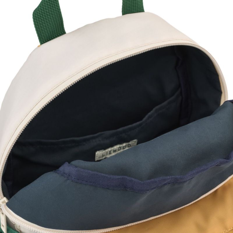 Sac à dos Andreas Bear Classic Navy Multi Mix Liewood Produit ouvert 4