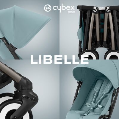 Poussette compacte Libelle Stormy Blue