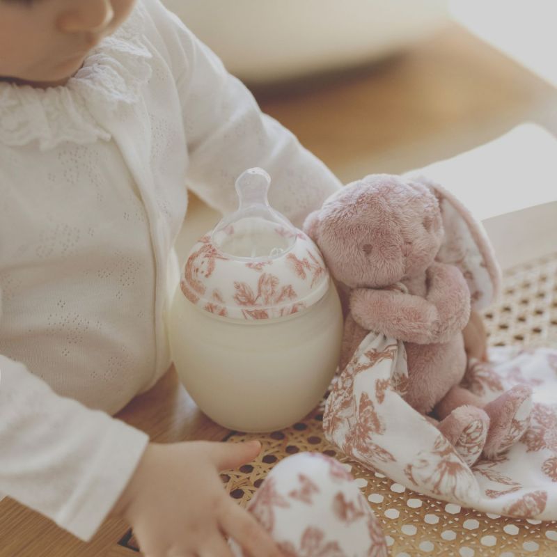 Biberon anti-colique en silicone X Tartine et Chocolat terracota (150 ml) Elhée Produit 2