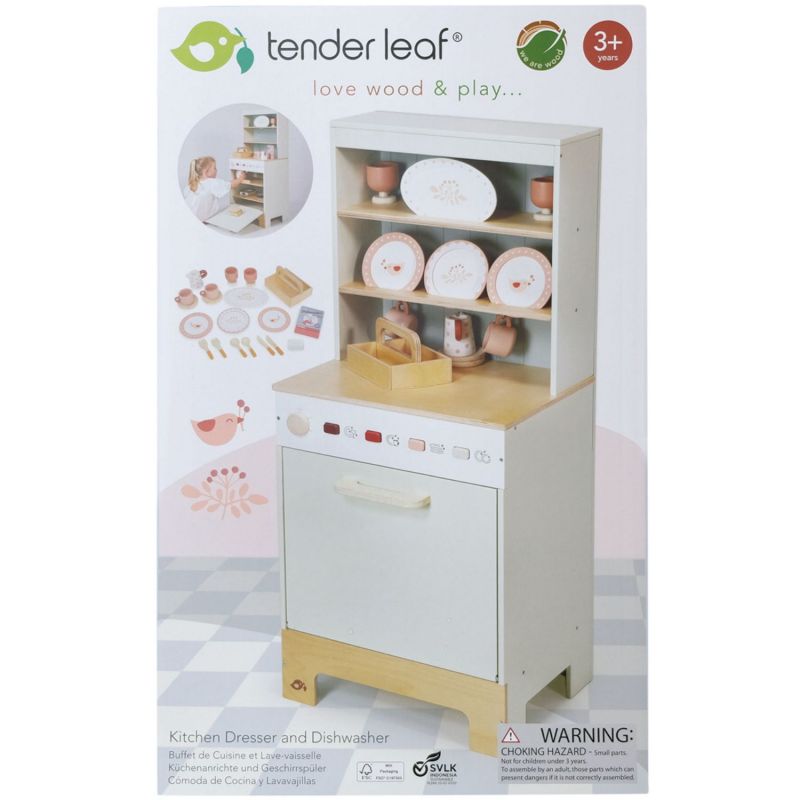 Buffet de cuisine et lave-vaisselle en bois (70 x 43 cm) Tender Leaf Packaging 8