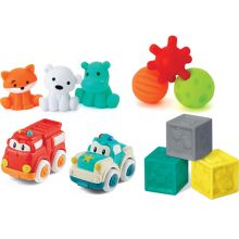 Mon premier coffret jouets sensoriels (8 pièces)  par Infantino