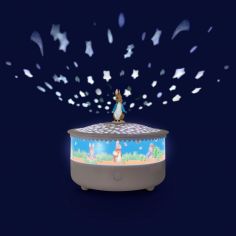 Veilleuse projecteur d'étoiles Pierre Lapin rechargeable