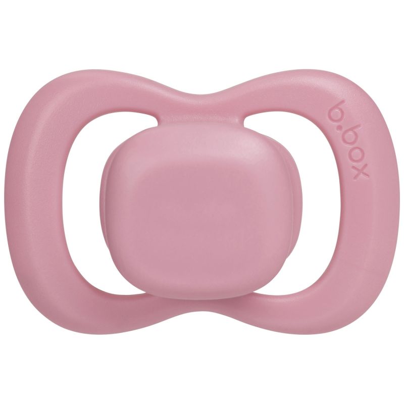 Lot de 2 sucettes symétriques en silicone Berry-Blush (0-6 mois) B.Box Produit 3