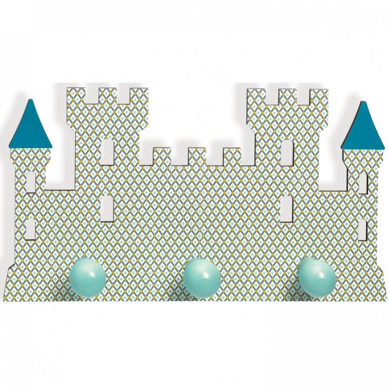 Porte-manteau Château Arthur Djeco