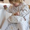 Bavoir manches longues Botton Fleurs Walking Mum Produit 9