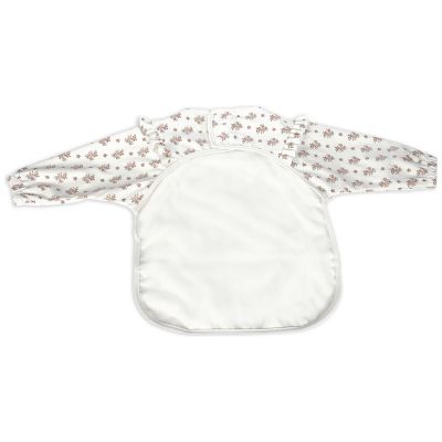 Bavoir manches longues Botton Fleurs