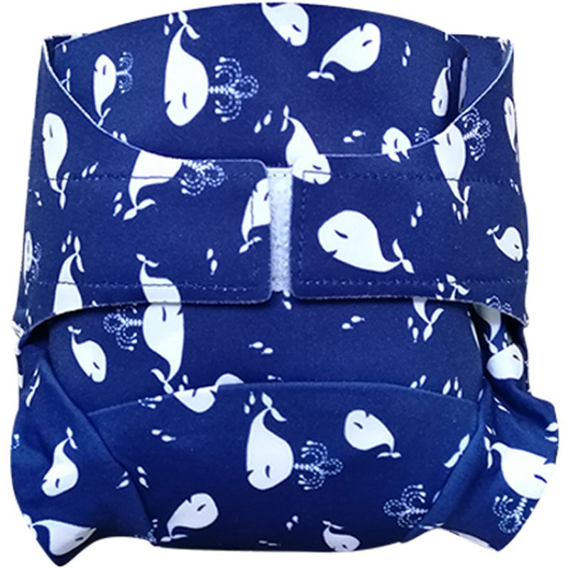 Culotte couche lavable classique TE2 Chant des baleines (Taille S) Hamac Paris