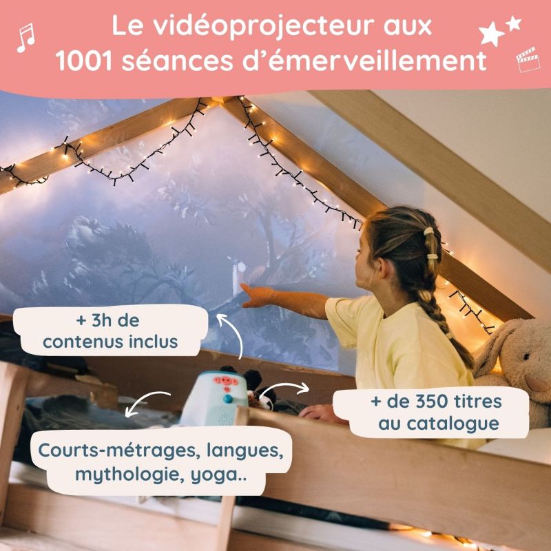 Vidéoprojecteur Tikino des 3-10 ans qui éveille et émerveille Tikino Ambiance 3