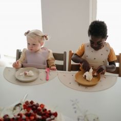 Coffret repas Round Vanilla (4 pièces)