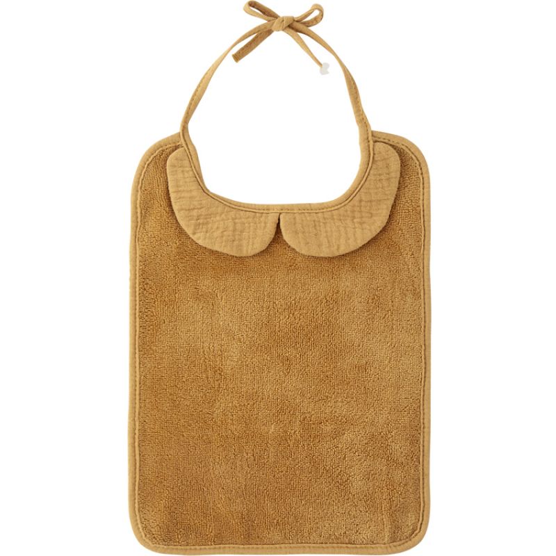Bavoir à nouer bambou noisette BB & Co