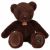 Variation Rouge du produit Peluche ours Clémentin Choco Cranberries (38 cm) de la marque Histoire d'Ours