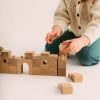 Blocs de construction en bois FSC Brick A Block Starter (24 pièces) Sarbakane Ambiance 4