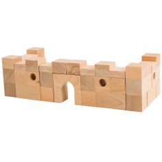 Blocs de construction en bois FSC Brick A Block Starter (24 pièces) - Sarbakane