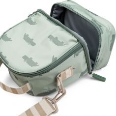 Sac à dos isotherme enfant Croco vert