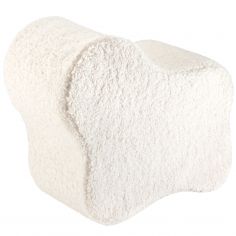Pouf Nuage Cloud Cream White molletonné - Wigiwama
