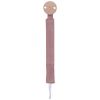 Attache-sucette en gaze de coton Mocha BB & Co Produit 1