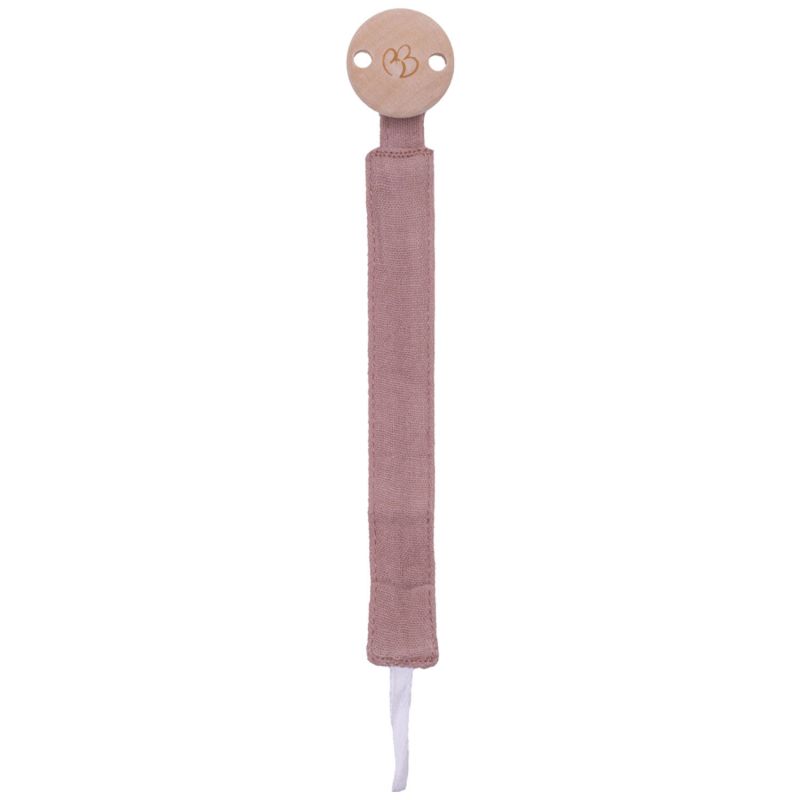 Attache-sucette en gaze de coton Mocha BB & Co Produit 1